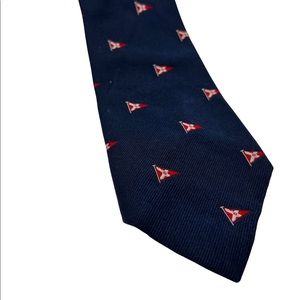 WM Chelsea Men’s Tie Preppy Yale Flags RWB Causal Necktie